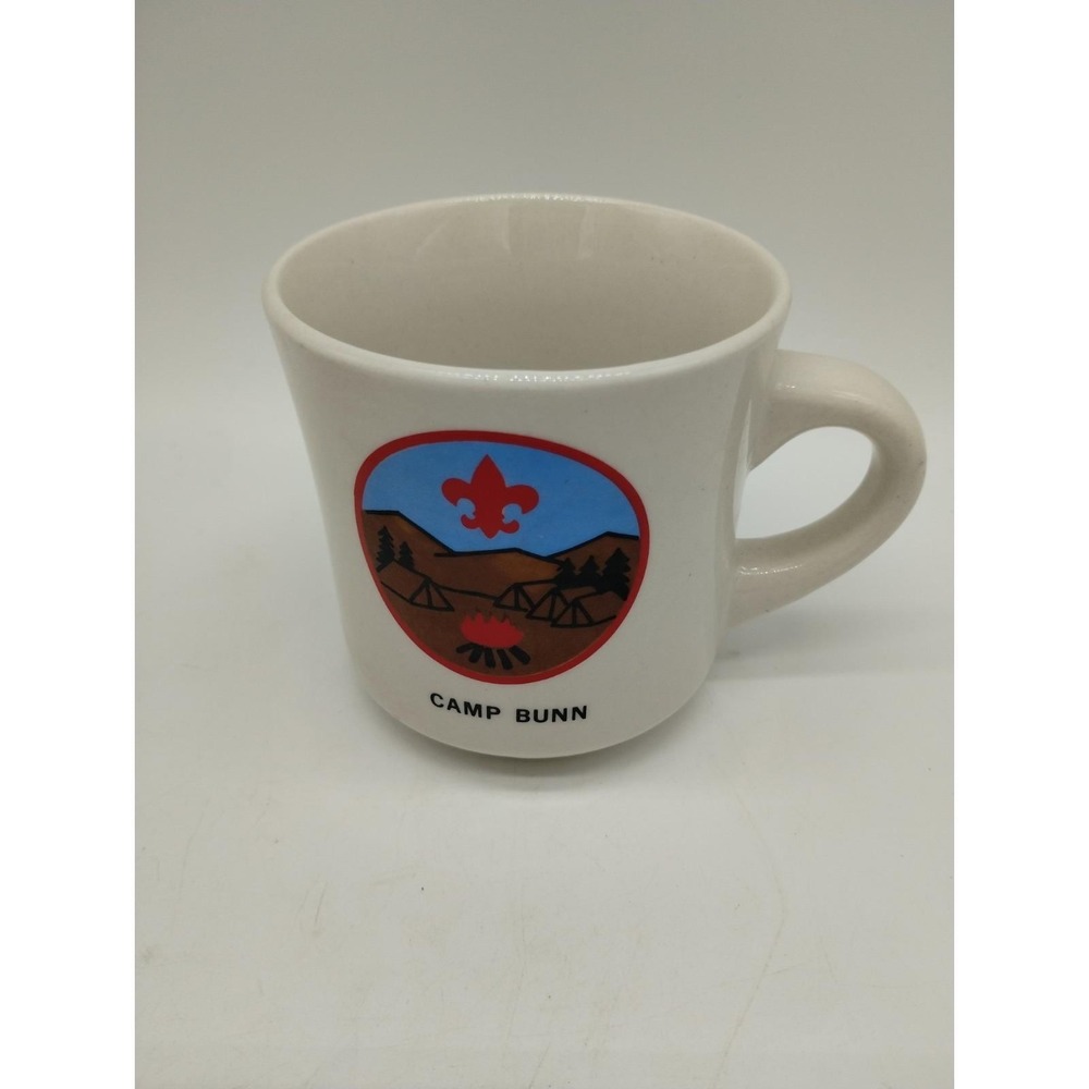 Vintage BSA Boy Scouts Camp Bunn Coffee Mug